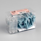 Гирлянда «Нить» 1.5 м с насадками «Дом синий», IP20, прозрачная нить, 10 LED, свечение тёплое белое, 2 × AA 3667538