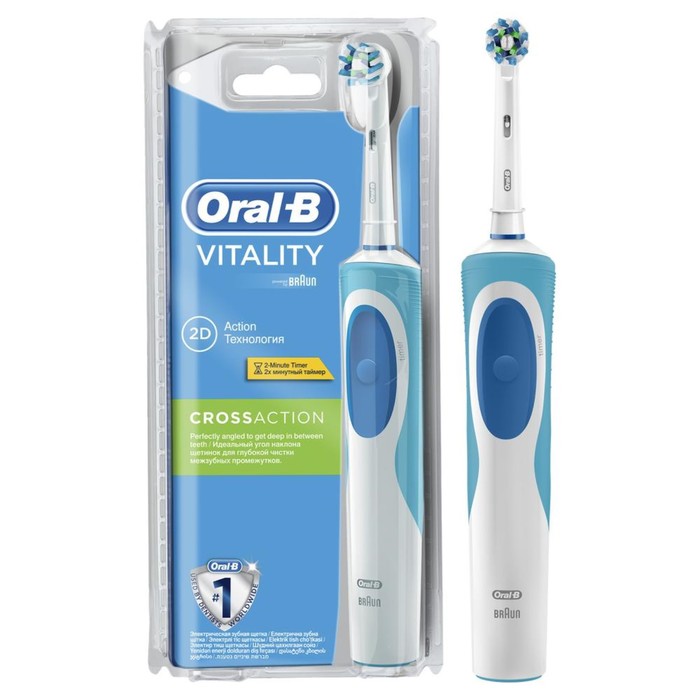 электрическая зубная щетка oral b vitality 2