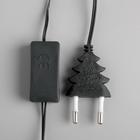 Гирлянда «Нить» 4 м с насадками «Свечи на прищепке», IP20, тёмная нить, 20 LED, свечение тёплое белое, 220 В 3612376