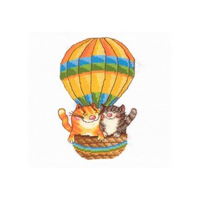Набор для вышивания «На воздушном шаре»