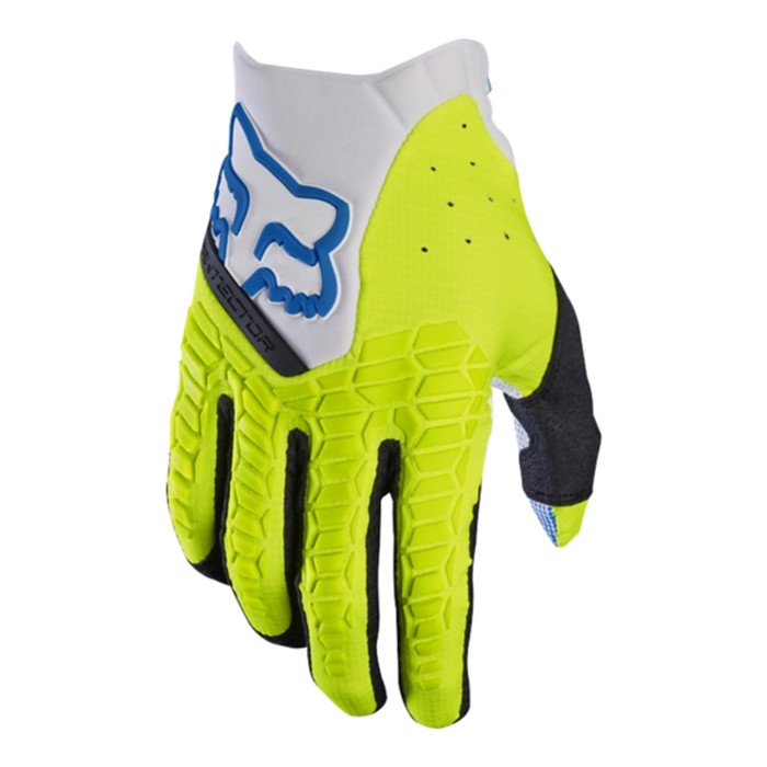 Перчатки Fox Pawtector Glove White/Yellow, L