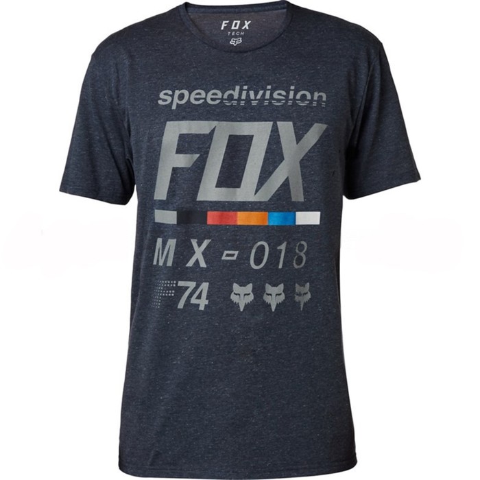 Футболка Fox Draftr SS Tech Tee Heather Midnight, S