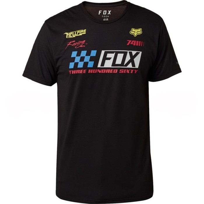 Футболка Fox Repaired SS Tech Tee Black, L