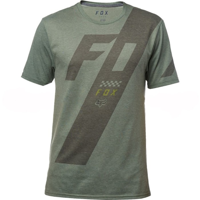 Футболка Fox Scalene SS Tech Tee Heather Dark Fatigue, L