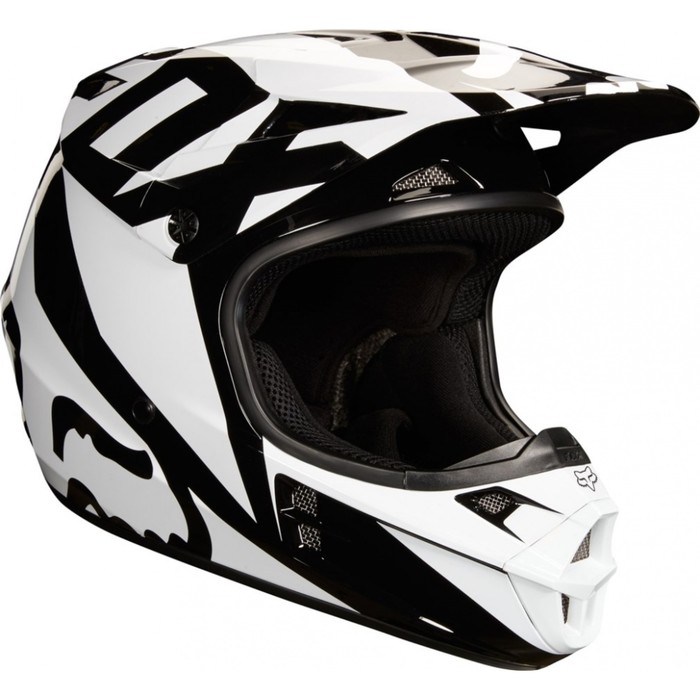 Шлем подростковый Fox V1 Race Youth Helmet Black, S