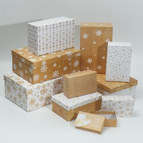{{photo.Alt || photo.Description || 'Набор коробок 10 в 1 «Снежинки», 12 × 7 × 4 - 32.5 × 20 ×'}}