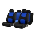 Авточехлы TORSO Premium универсальные, 9 предметов, чёрно-синий AV-4 2997981 - фото 80865