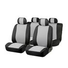 Авточехлы TORSO Premium универсальные, 9 предметов, чёрно-серый AV-8 - фото 6608000