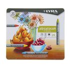 Пастель восковая акварельная LYRA AQUACOLOR 24 цветов 90/9.5 мм художественные L5611240 Пастель восковая акварельная LYRA AQUACOLOR 24 цветов 90/9.5 мм художественные L5611240