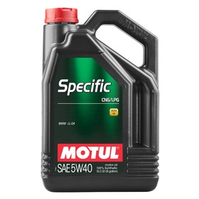 Моторное масло Motul SPEC CNG/LPG 5W40, 5 л 101719 3917174