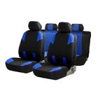 Авточехлы TORSO Premium универсальные, 9 предметов, чёрно-синий AV-36 - фото 6608139