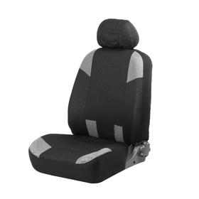 Авточехлы TORSO Premium универсальные, 9 предметов, чёрно-серый AV-37 2998014