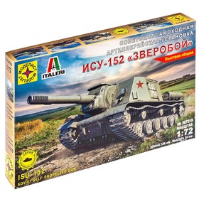 {{photo.Alt || photo.Description || 'Сборная модель «Советская самоходная артиллерийская установка САУ ИСУ-152», масштаб 1:72'}}