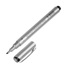 Ручка капиллярная линер черная 2мм MS-807A