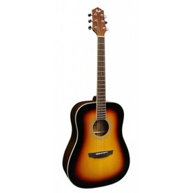 Акустическая гитара FLIGHT D-200 3TS - цвет санберст