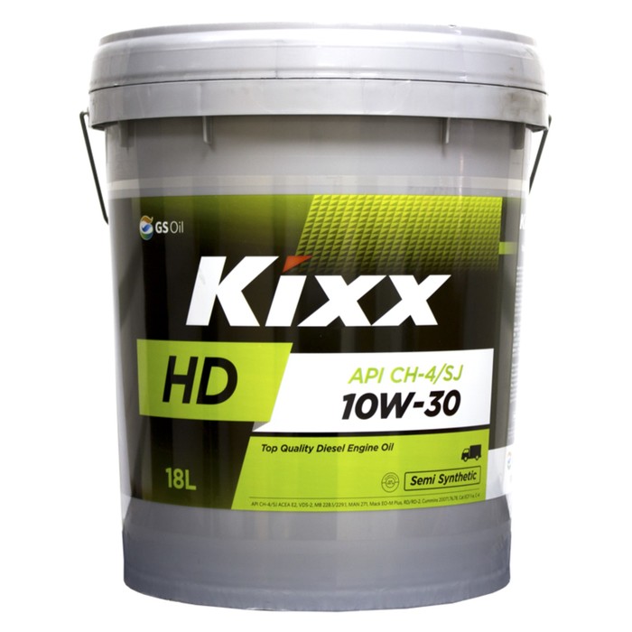 Моторное масло Kixx HD CH-4 10W-30 Dynamic, 18 л