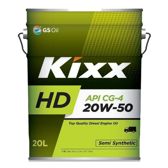 Моторное масло Kixx HD CH-4 20W-50 Dynamic, 20 л