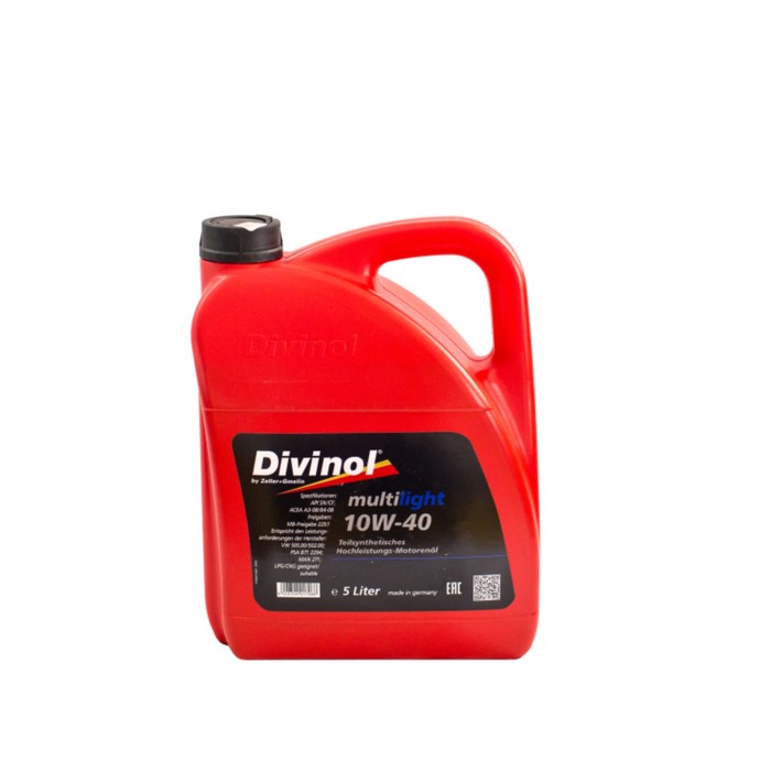 Моторное масло DIVINOL Multilight 10w-40, 5 л