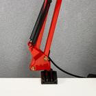 Лампа настольная на шарнире 800 "Крус, красная" E27 40W - фото 3405644 Лампа настольная на шарнире 800 "Крус, красная" E27 40W - фото 3405644