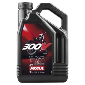 Моторное масло MOTUL 300 V 4T Off Road 15W-60, 4 л 104138 1435259