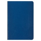 Ежедневник недатированный А6, 100 листов Megapolis, твёрдая обложка, искусственная кожа, синий - фото 6608631