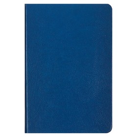 Ежедневник недатированный А6, 100 листов Megapolis, твёрдая обложка, искусственная кожа, синий