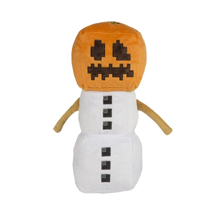 Мягкая игрушка Minecraft Snow Golem &quot;Снежный голем&quot;, 30 см