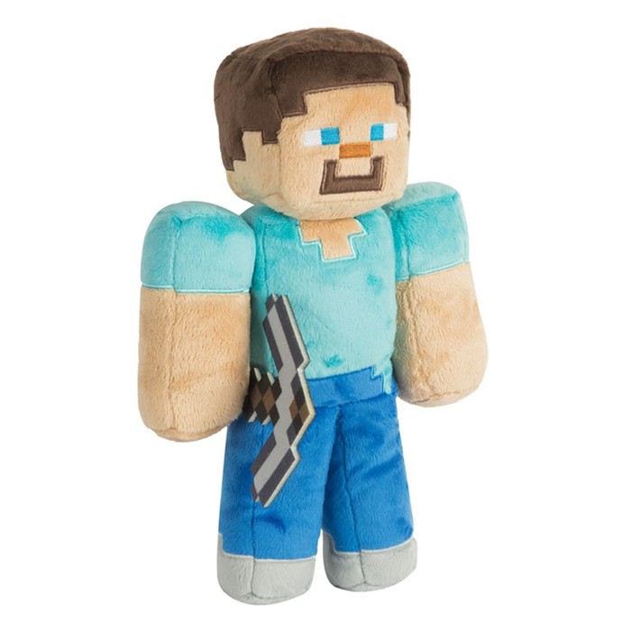 Мягкая игрушка Minecraft Steve, 30 см