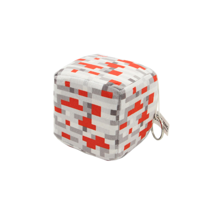 Мягкая игрушка куб Redstone Ore, 10 см