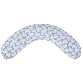 Наволочка к подушке для беременных, размер 34×170 см, мышонок серый