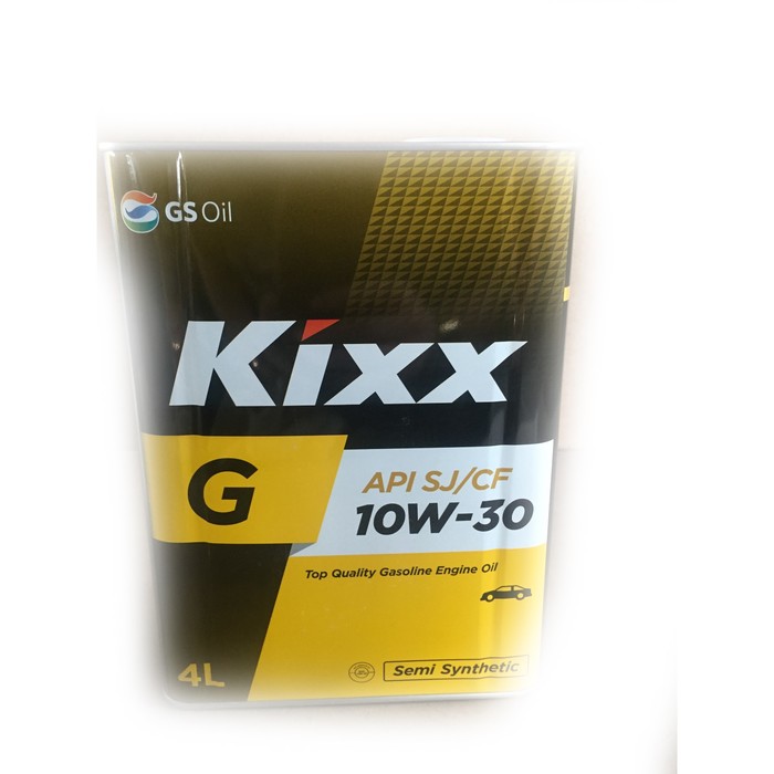 Моторное масло Kixx G SJ 10W-30 Gold, 4 л мет.