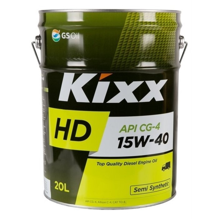 Моторное масло Kixx HD CG-4 15W-40 Dynamic, 20 л