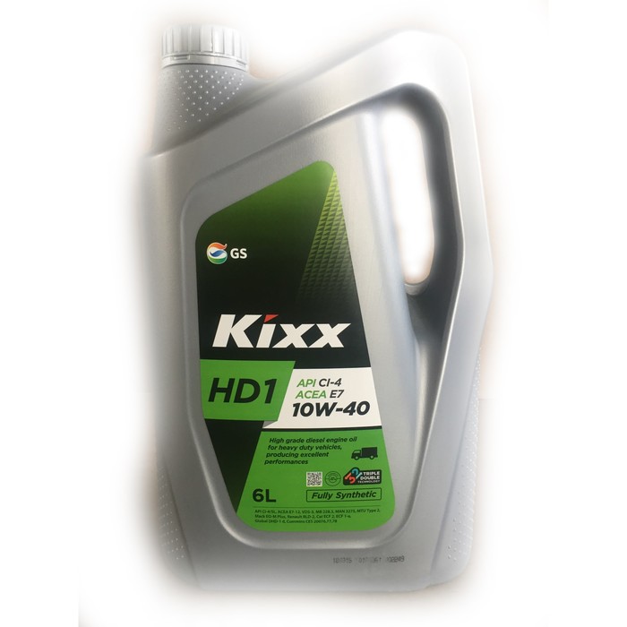 Моторное масло Kixx HD1 CI-4 10W-40 D1, 6 л