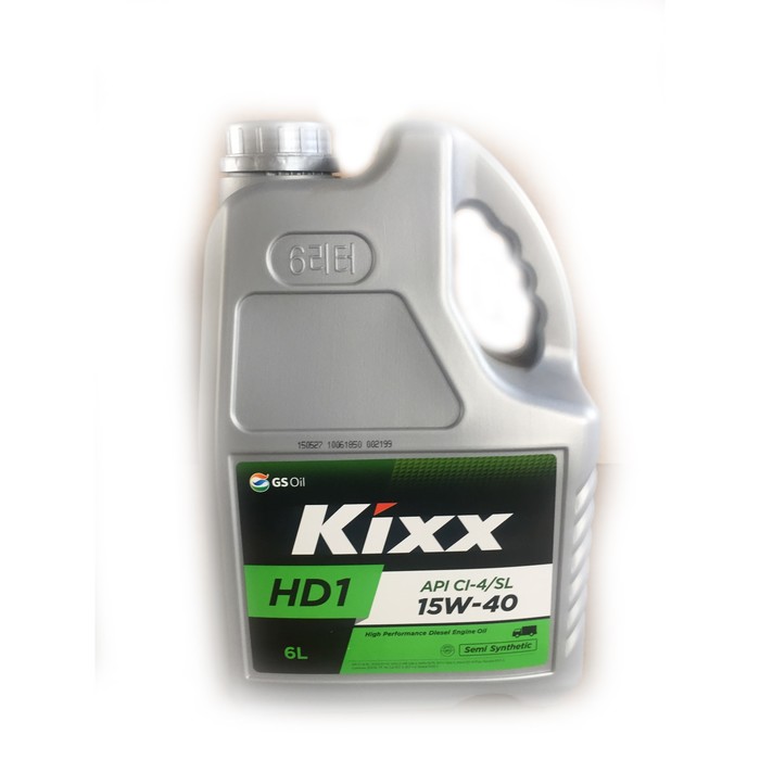 Моторное масло Kixx HD1 CI-4 15W-40 D1, 6 л