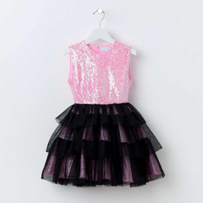 Черно Розовое Платье Для Девочки