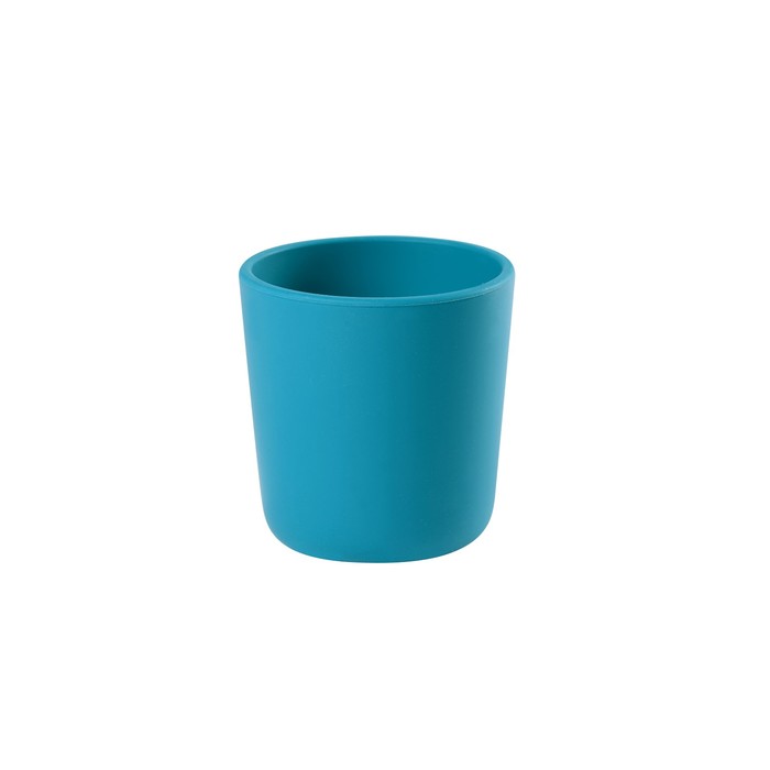 Стакан детский из силикона SILICONE GLASS BLUE