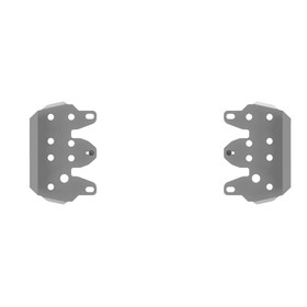 Защита порогов YAMAHA Grizzly 700/550, 07-14, Grizzly (Kodiak) 700 2016 -, Grizzly 550 2014-   39461 3946142