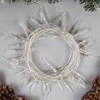 Гирлянда «Нить» 5 м с насадками «Звёздочки», IP20, прозрачная нить, 50 LED, свечение белое, 8 режимов, 220 В 3590714