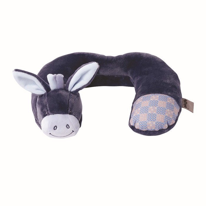 Подушка-подголовник Nattou Neck pillow Alex &amp; Bibou «Ослик» 321372