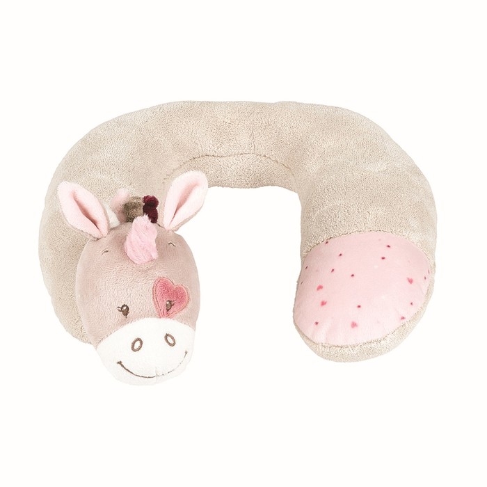 Подушка-подголовник Nattou Neck pillow Nina, Jade &amp; Lili «Единорог» 987400