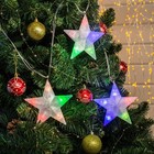Гирлянда "Нить" с насадками "Звезда матовая" 14.5х14.5 см, 2 м, LED-30-220V, нить прозрачная, свечение мульти (RG/RB) Гирлянда "Нить" с насадками "Звезда матовая" 14.5х14.5 см, 2 м, LED-30-220V, нить прозрачная, свечение мульти (RG/RB)