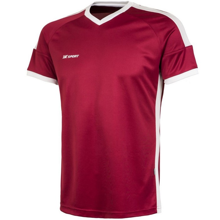 Футболка игровая детская 2K Sport Prime cherry-red/white, YXL