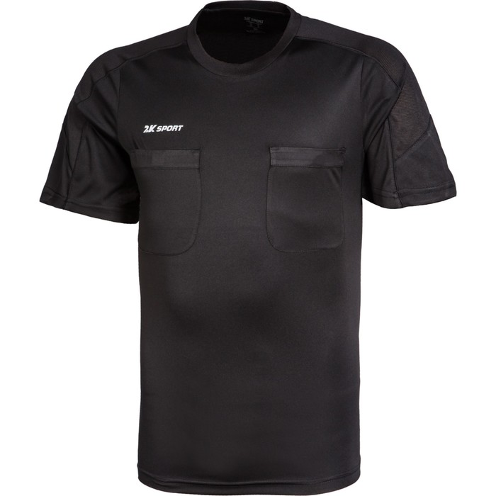 Футболка судейская 2K Sport Referee black, M