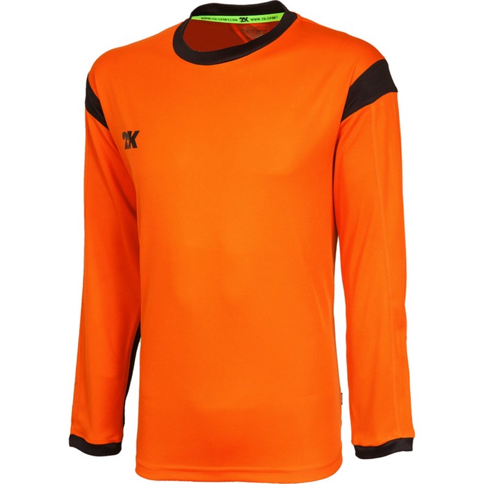 Джемпер вратарский 2K Sport Vettore neon-orange/black, XXL