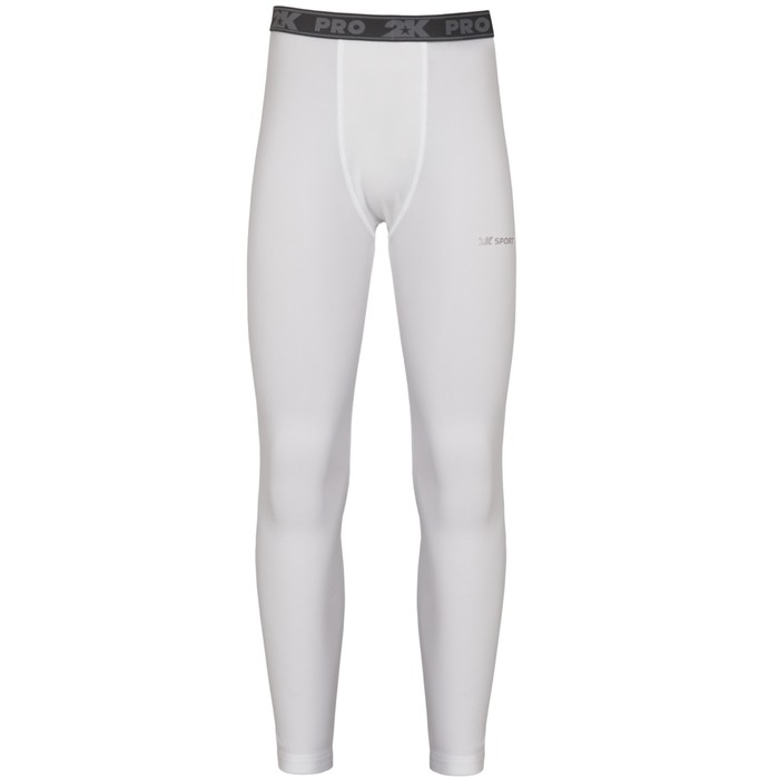 Леггинсы мужские 2K Sport Team white, XS