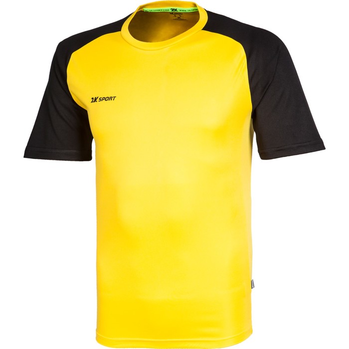 Футболка тренировочная 2K Sport Performance yellow/black, L