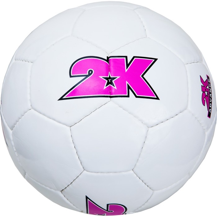 Мяч футбольный 2K Sport Advance white/violet, размер 5