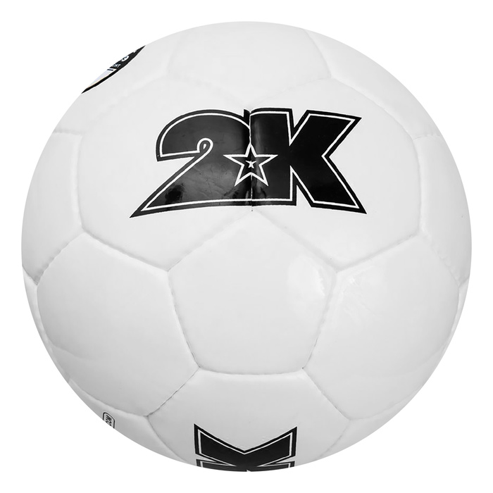 Мяч футбольный 2K Sport Merkury white/black, размер 4