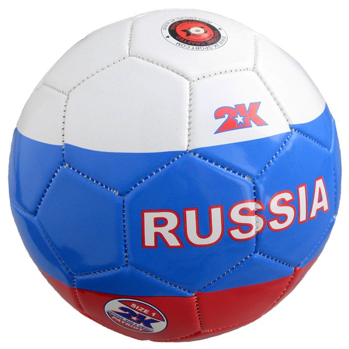 Мяч сувенирный 2K Sport Patriot white/royal/red, размер 1