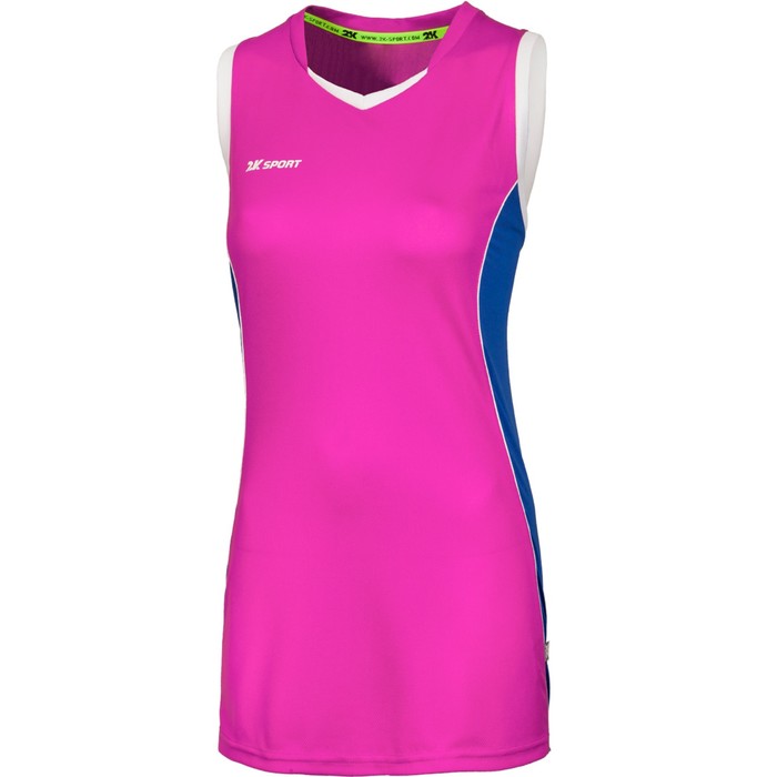 Женская баскетбольная игровая майка 2K Sport Advance magenta/royal/white, L